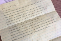 La carta de una abuela a su nieto escrita hace 26 años que se viralizó