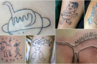 Es la peor tatuadora del mundo: no para de tener clientes