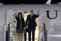 El vicepresidente de EE.UU, Mike Pence, llegó para reunirse con Macri