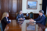 El senador Pichetto felicitó a Uñac por el triunfo del peronismo en San Juan