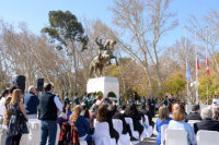 Los sanjuaninos conmemoraron el aniversario del fallecimiento de San Martín