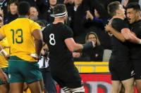 Los All Blacks comenzaron el Rugby Championship con un triunfo en Australia