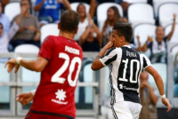 Con goles de Dybala e Higuaín, Juventus goleó al Cagliari