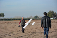 Realizaron una jornada de demostración de uso de drones en la agricultura