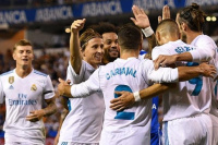 Real Madrid debutó con goleada ante Deportivo La Coruña
