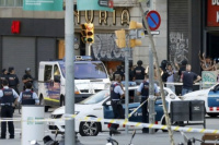 Cayó abatido el presunto autor material del atentado en Barcelona