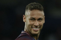 Neymar volvió a reencontrarse con sus compañeros del Barcelona
