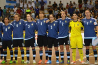 La Selección Argentina de futsal femenino juega el primer amistoso en la provincia