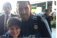 El gran gesto de Lionel Messi con un chico uruguayo