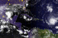 El huracán Irma tocó tierra en el Caribe y Trump declaró la emergencia en Florida