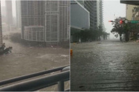 La inundación de Miami tras el paso del huracán Irma, por una sanjuanina