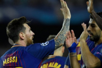 Con un doblete de Messi, el Barcelona goleó 3 a 0 a la Juventus