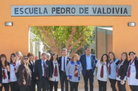 Ampliaron y refuncionalizaron la escuela Pedro de Valdivia