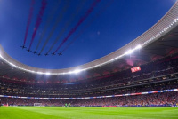 El Atlético Madrid estrenó su nuevo estadio con un triunfo