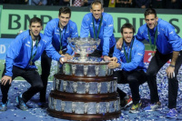 Argentina, tercer país que ganó la Copa Davis y descendió al año siguiente