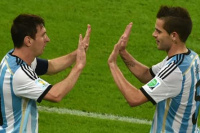 Mirá los números de Messi y Gago juntos en la selección