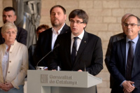 El gobierno de Cataluña posterga un día la declaración de independencia