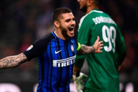Con hat-trick de Icardi, el Inter derrotó 3 a 2 al Milan
