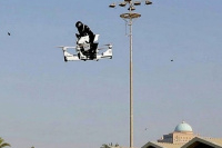 La increíble moto voladora que usará la policía de Dubai