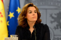 Soraya Sáenz de Santamaría asumió la presidencia de Cataluña