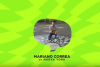 Un viaje por Nueva York: Mariano Correa visitó el imponente Times Square