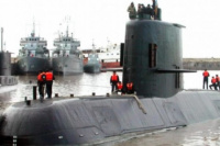 Rastrean al submarino perdido por agua y aire: 
