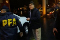 VIDEO: el momento de la detención de Carlos Zannini en Río Gallegos