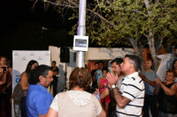 Chimbas: los vecinos de la Villa 1 de Mayo ya cuentan con nueva iluminación