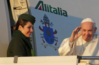 El Papa llegó a Chile
