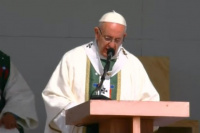 El Papa Francisco celebró la misa del domingo: 