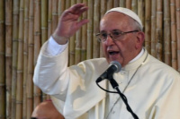 El Papa Francisco dio un fuerte mensaje contra la violencia de género