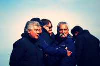 Viaje a Malvinas: Los ex combatientes visitaron el monte Longdon