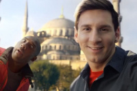 Crean una aplicación para tener un selfie con Messi