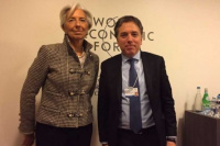 Nicolás Dujovne y Christine Lagarde se reunieron en Washington