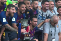 Una vieja costumbre: con Messi, el Barca se coronó campeón