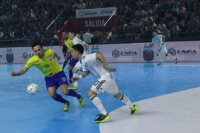 Futsal: Argentina y Brasil igualaron sin goles en el Cantoni