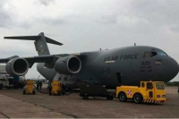 G20: llegaron a la Argentina aviones militares de los Estados Unidos