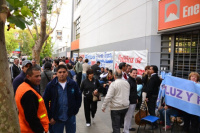 Empleados de Energía San Juan paran y se movilizan por reclamo salarial