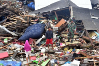 Crece el número de muertes por el Tsunami: ya son al menos 429 los fallecidos y más de 150 desaparecidos