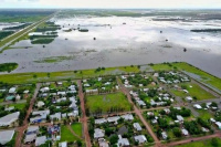 Ya son 2200 los evacuados por las inundaciones en el Litoral