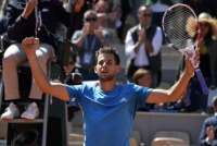 Roland Garros: Djokovic cayó en semis ante Dominic Thiem