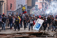 Crisis en Ecuador: el gobierno decretó el toque de queda