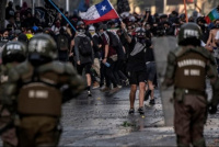 Siguen las protestas en Chile: aumentó el número de heridos