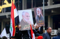 Iniciaron en Bagdad el duelo por Qasem Soleimani