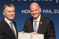 Mauricio Macri fue nombrado como presidente ejecutivo de la Fundación FIFA
