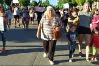 Vecinos de Calingasta marcharon para pedir justicia por Pamela Rodríguez