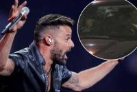 Atacaron a piedrazos el auto de Ricky Martin en Viña del Mar