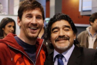 El emotivo mensaje de Messi para despedir a Diego Maradona