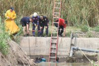 Una nena de 5 años murió tras ahogarse en un canal de riego en Sarmiento