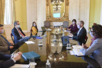 Alberto Fernández reúne a su Gabinete en plena crisis